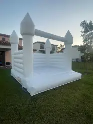 IMG 7222 1767206521 All white open castle bounce house 13 x 13